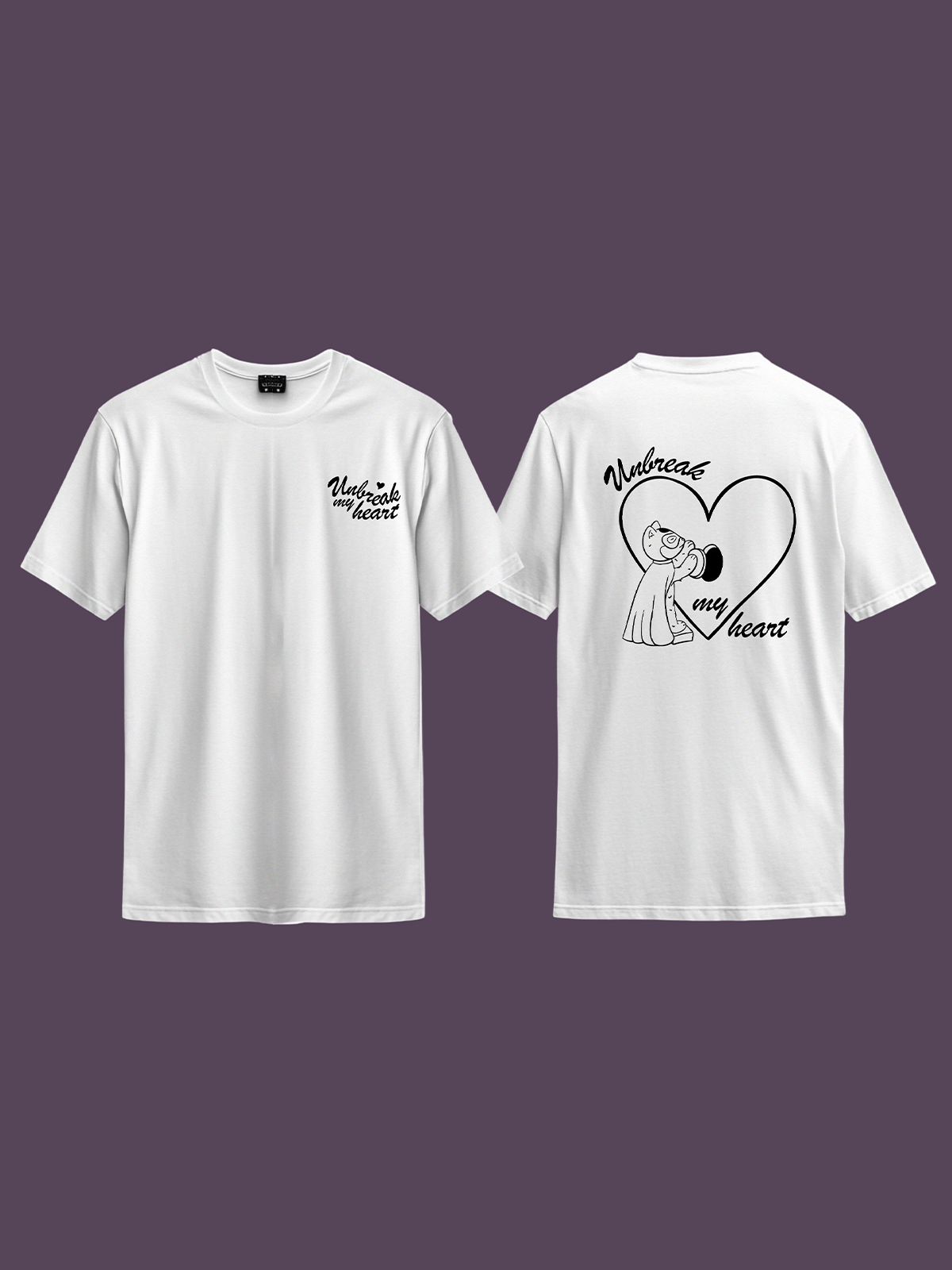 Mockup de remeras con Ilustraciones personalizadas hechas a mano para Tukyverse