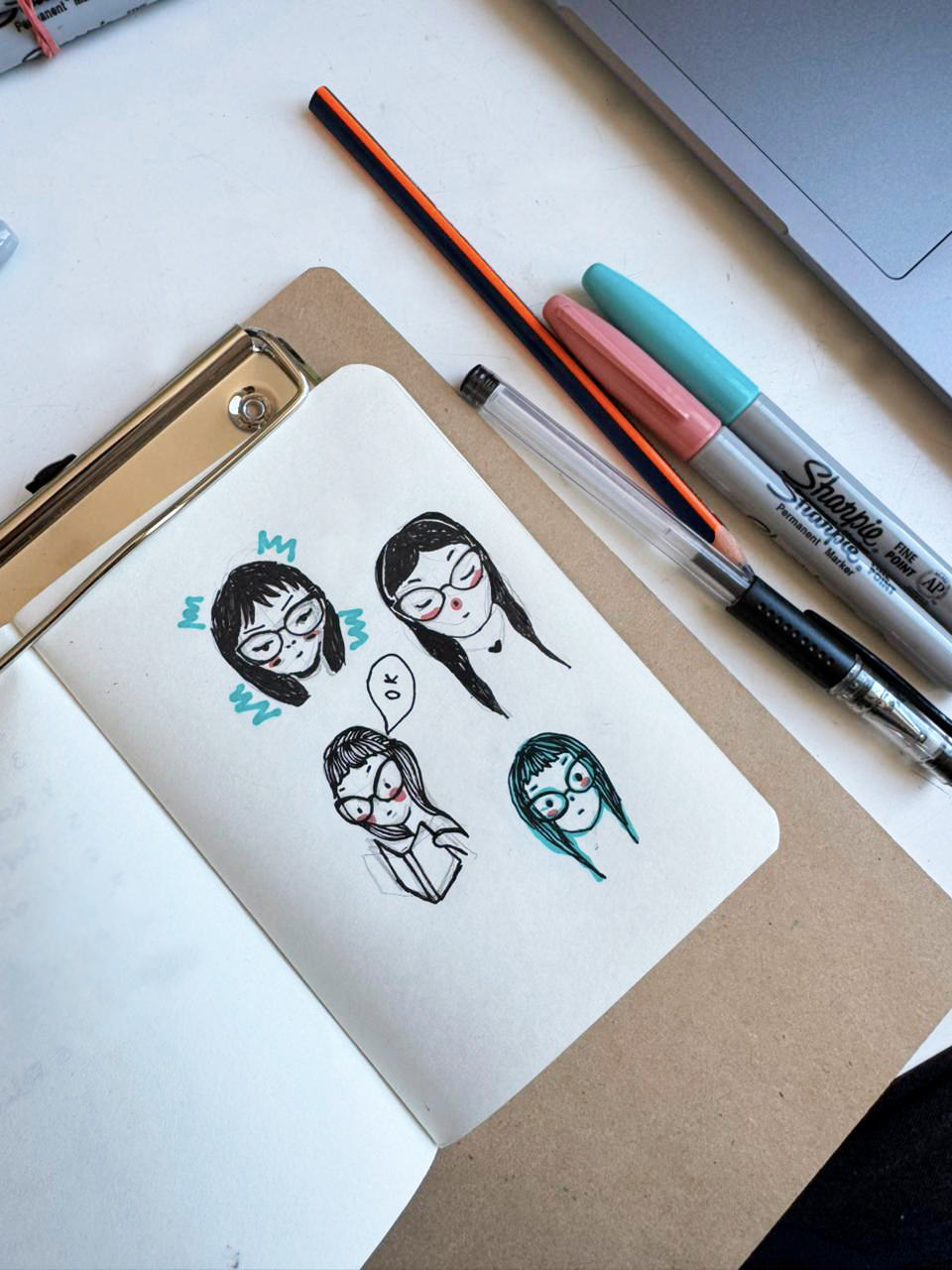 Proceso de creación de ilustraciones