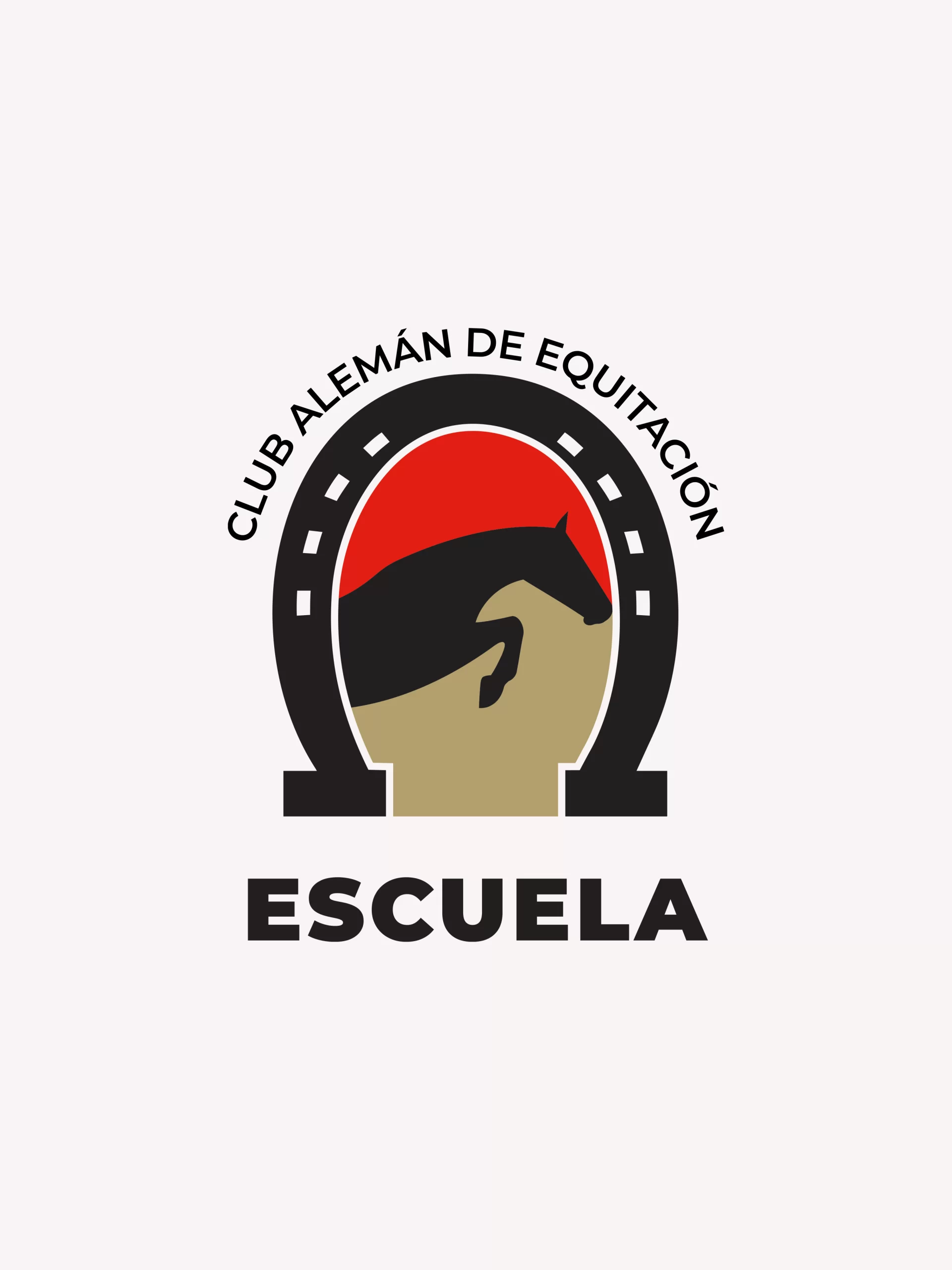 Logo para la Escuela del Club Alemán de Equitación