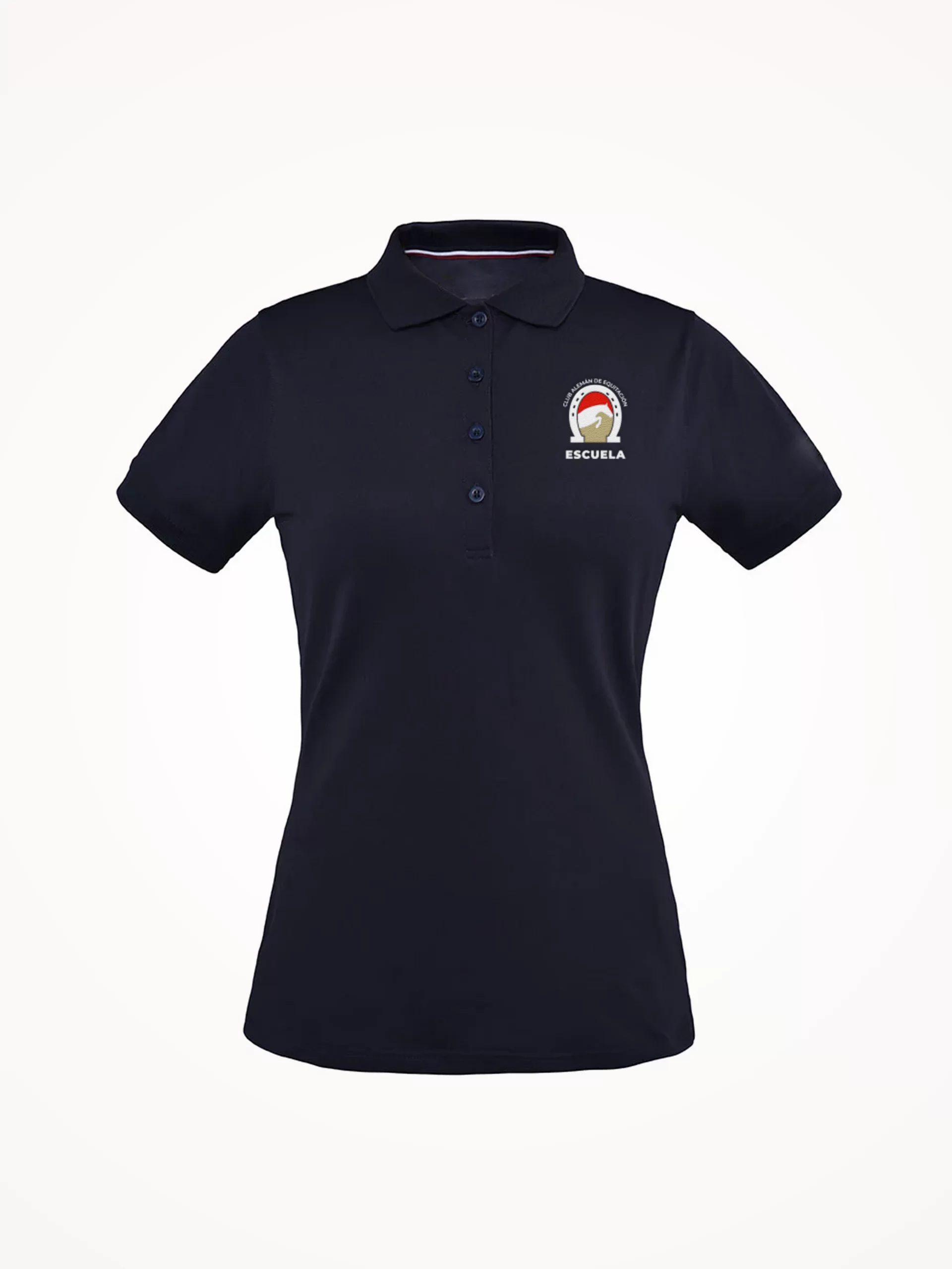 Mockup de aplicacion de la marca en remera blanca