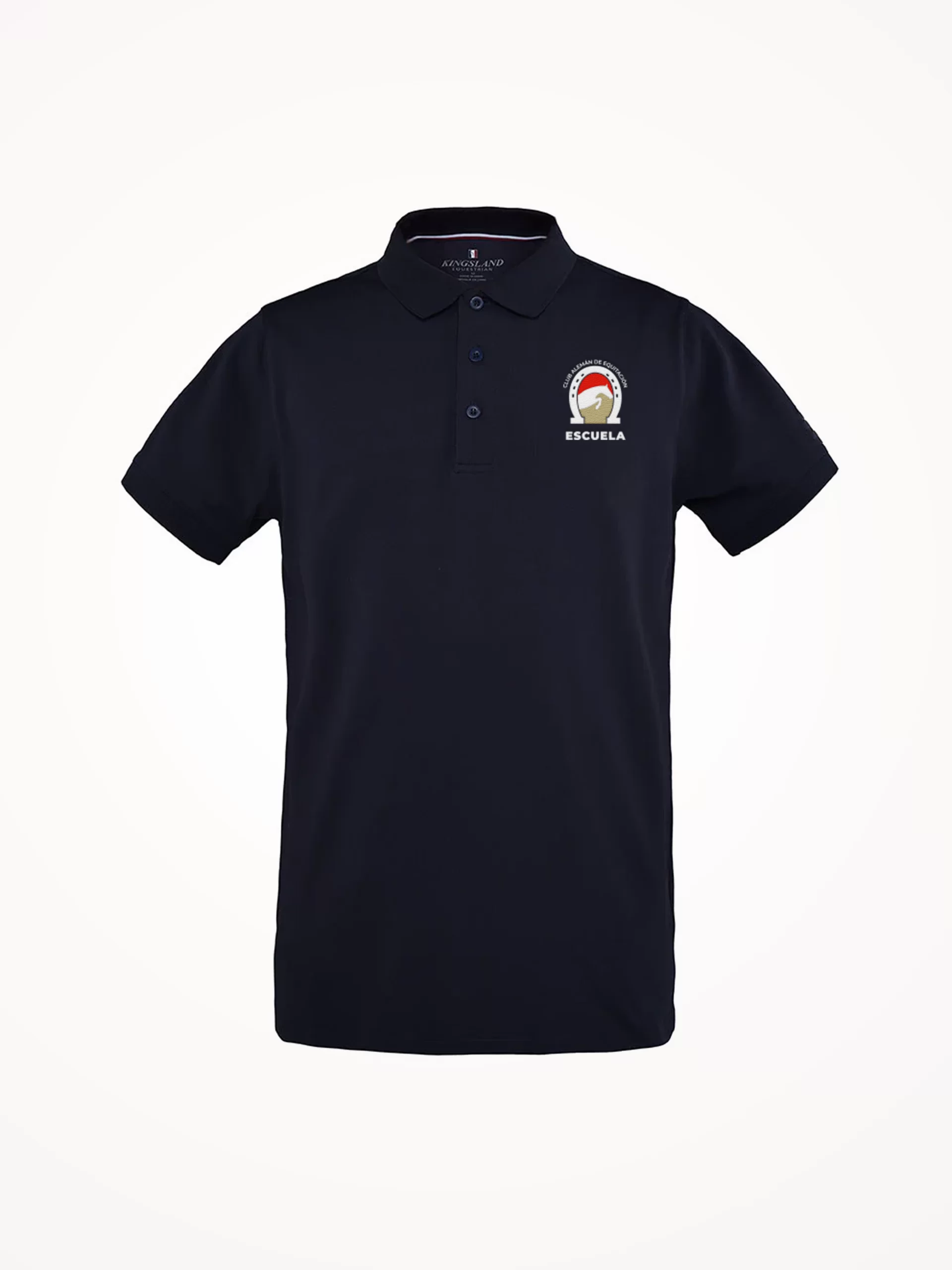 Mockup de aplicacion de la marca en remera negra